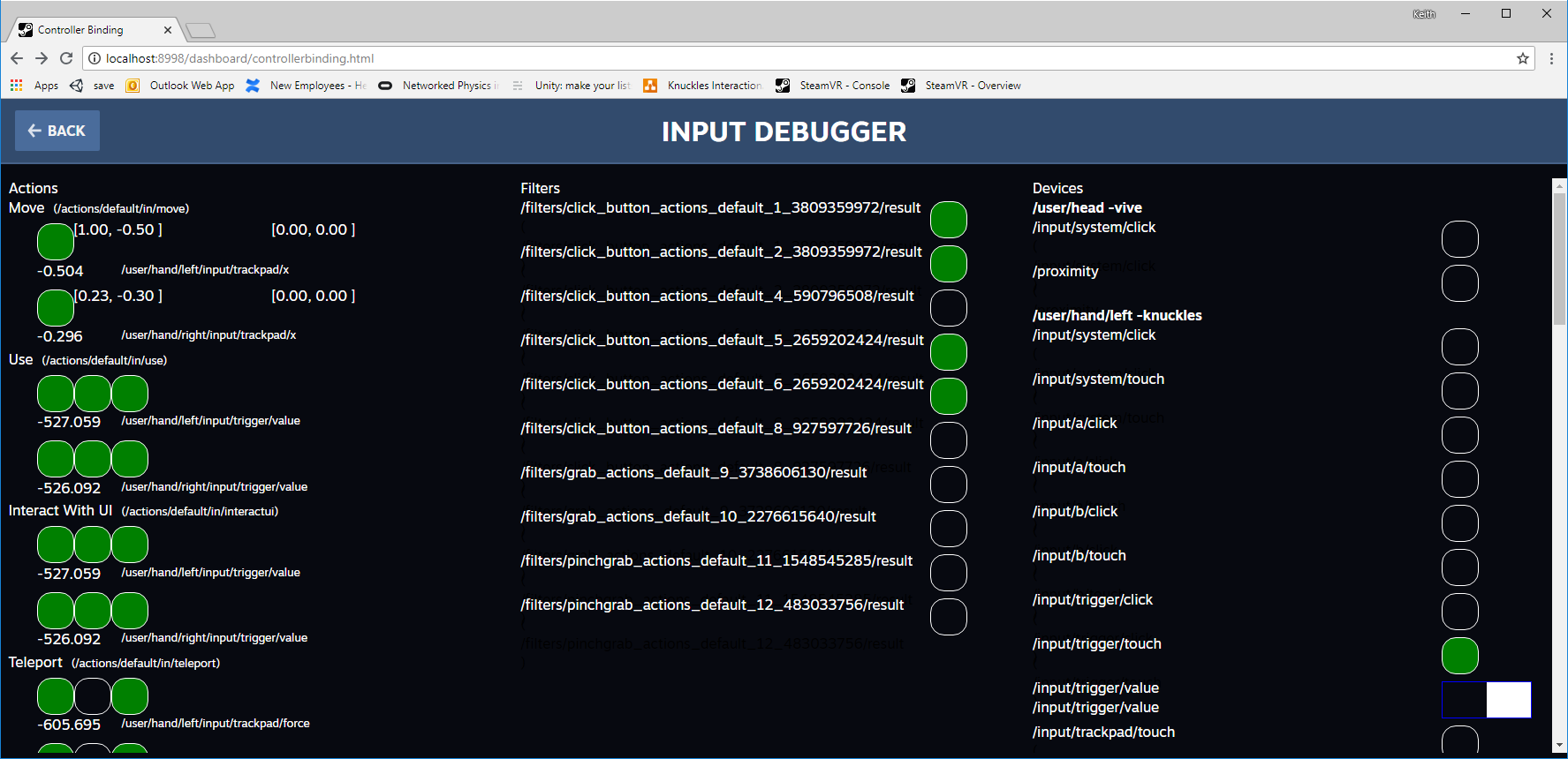 Input Debugger